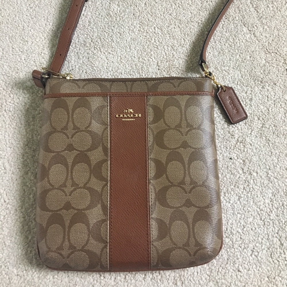 Brown Crossbody Coach Purse